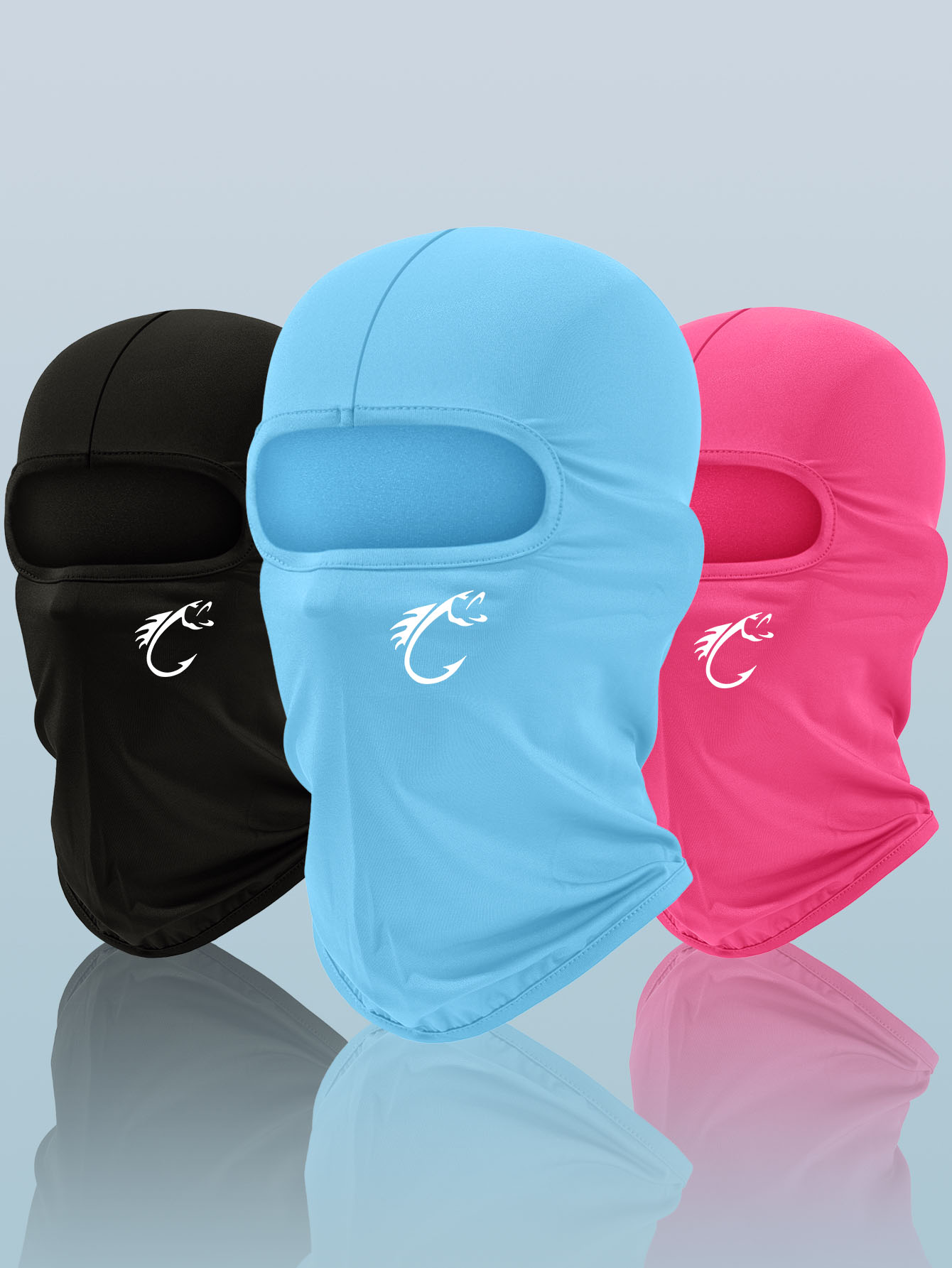 Sports Mask Breathable - 1/3PC Vibrant Full Head and Neck
