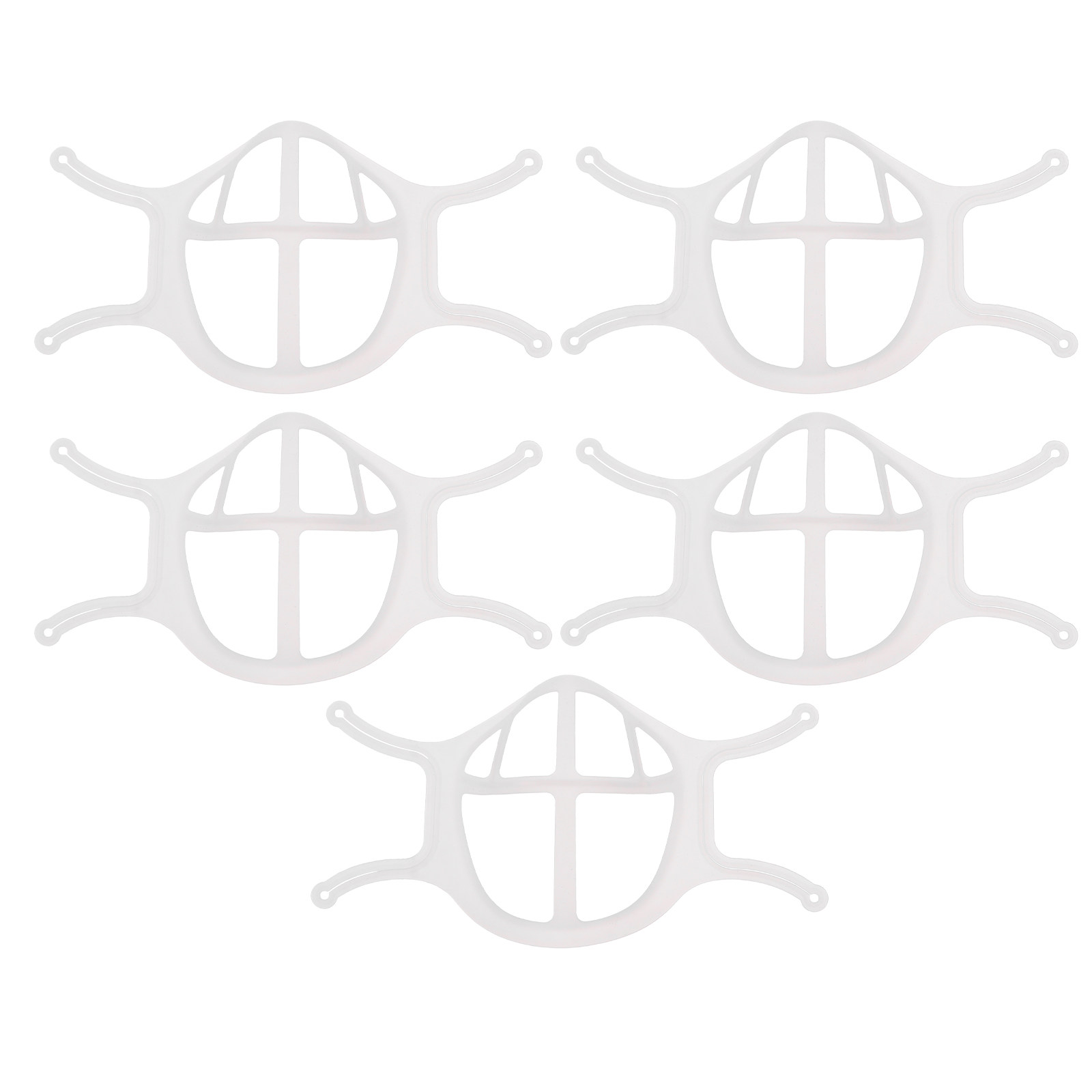 Silicone Mask Bracket - 5Pcs Mask Bracket Silicone 3D Inner