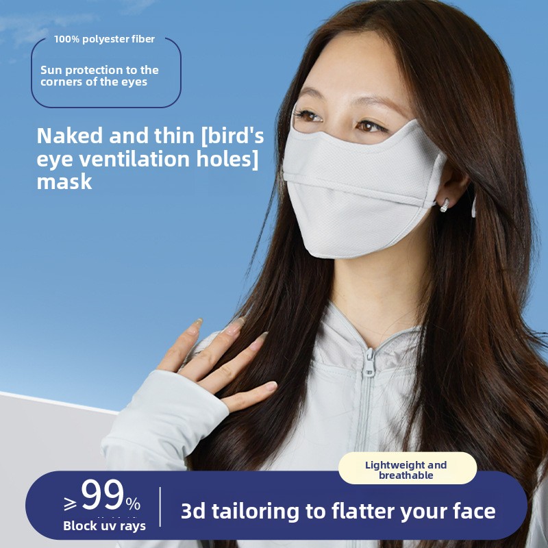 Spring and summer bird eye clo - đánh giá và giá Cloth Face Mask Washable