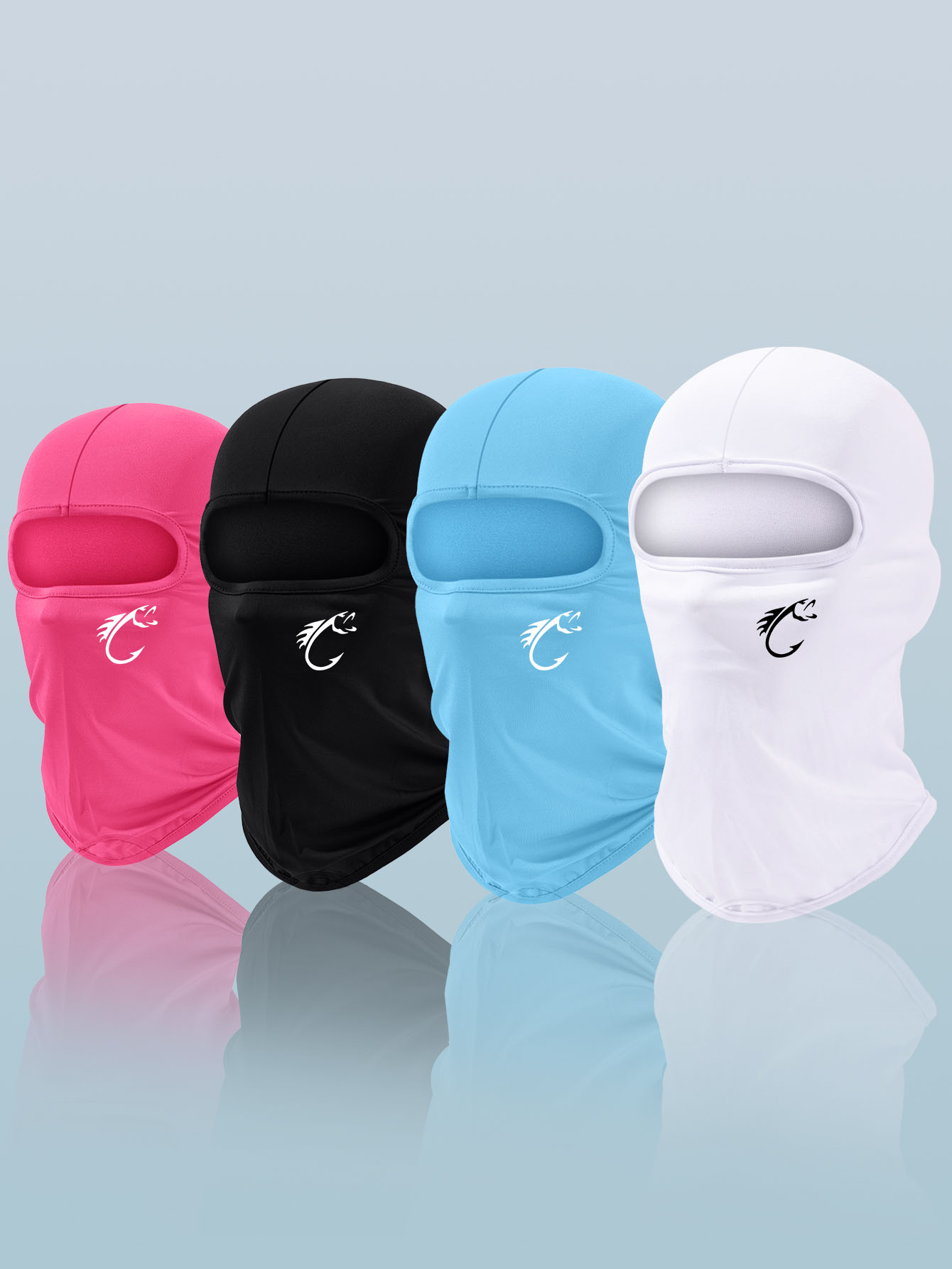 1/3PC Vibrant Full Head and Ne - đánh giá và giá Sports Mask Breathable