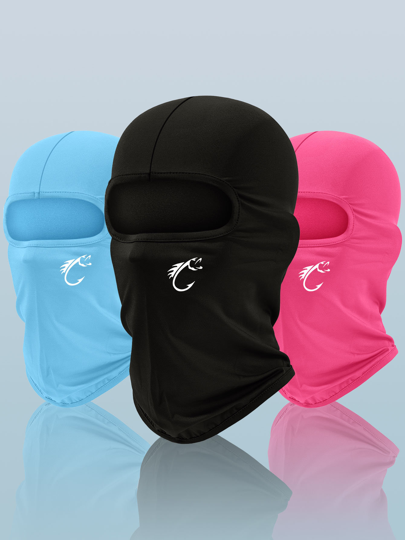 1/3PC Vibrant Full Head and Ne - đánh giá và giá Sports Mask Breathable