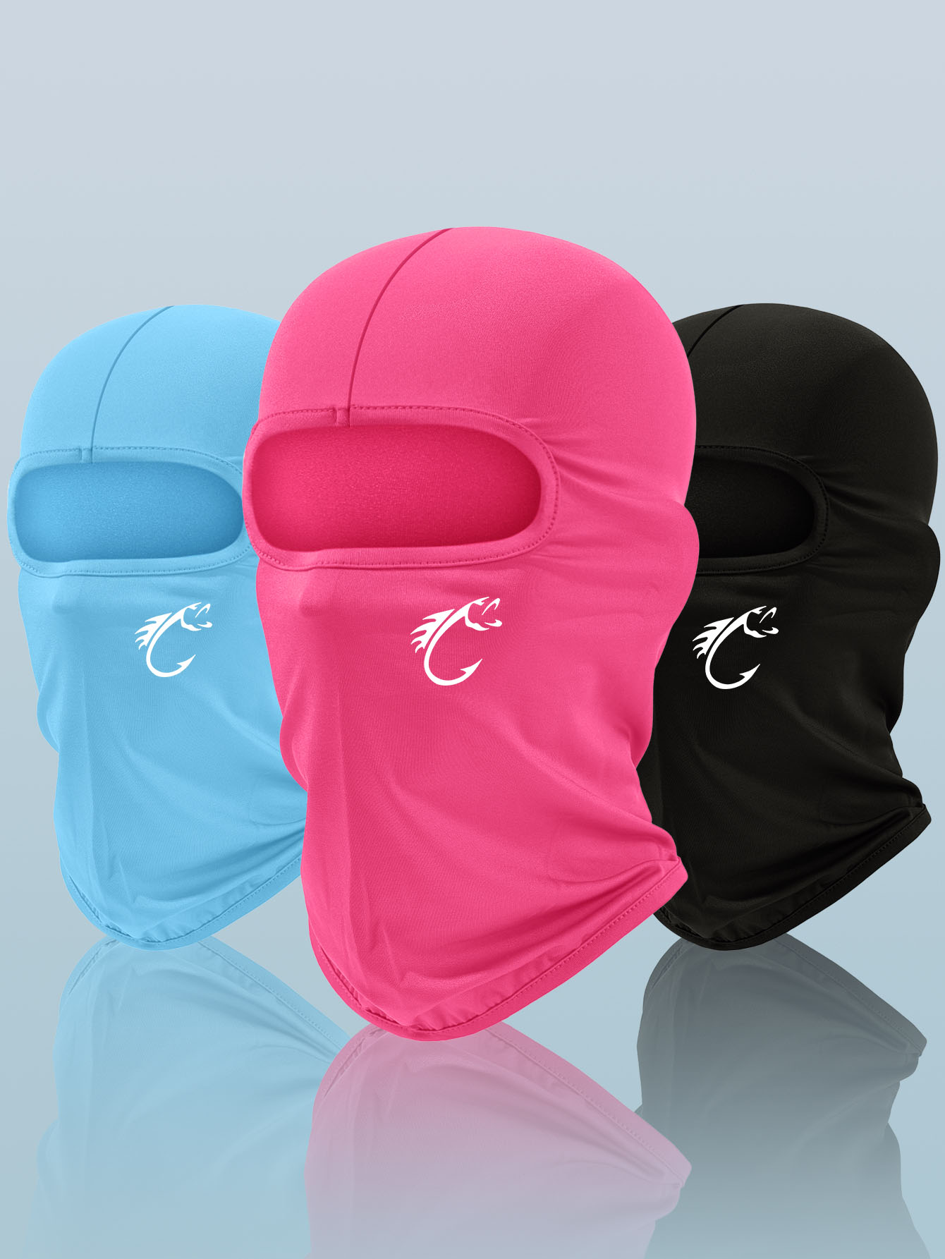 1/3PC Vibrant Full Head and Ne - đánh giá và giá Sports Mask Breathable