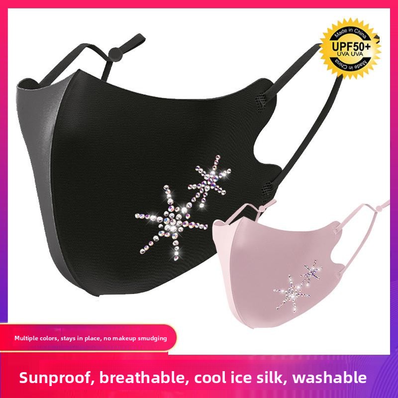Women's Sparkling Rhinestone F - đánh giá và giá Cloth Face Mask Washable