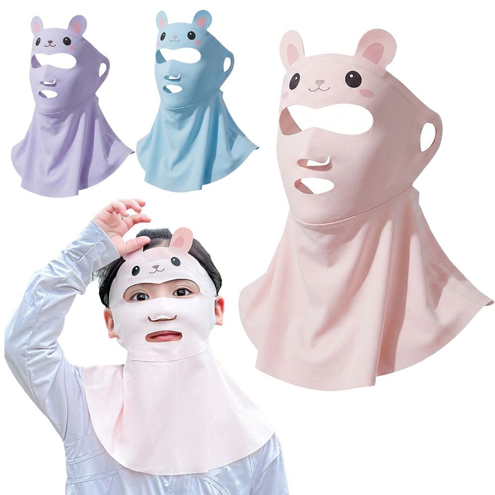 Rabbit Design Kids Sun Protect - đánh giá và giá Kids Face Mask
